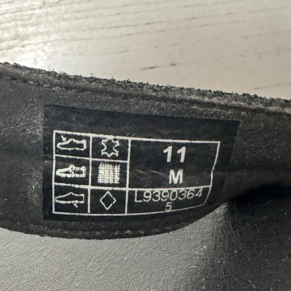 SAS Men's Escape Leather Thong Sandals Size 11 M Black Tripad Comfort Flip Flops
